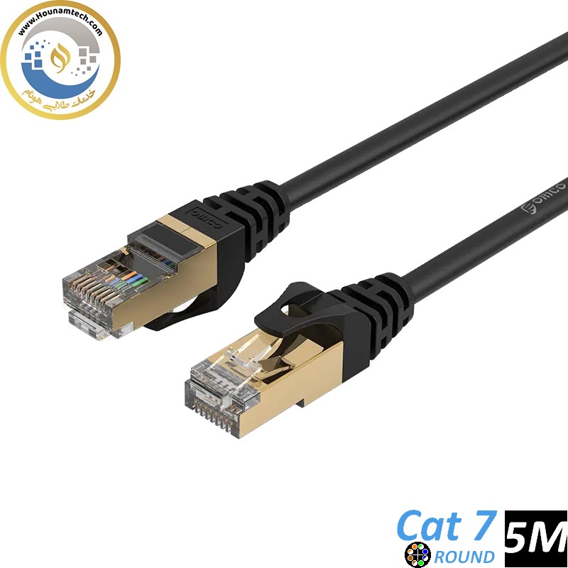 کابل شبکه Cat7 اوریکو 5 متر ORICO-PUG-C7
