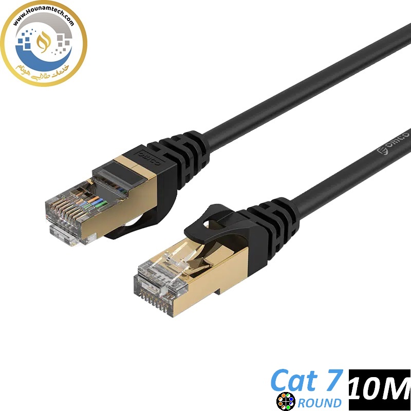 کابل شبکه Cat7 اوریکو 10 متر ORICO-PUG-C7
