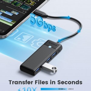هاب 4 پورت USB-C مدل ORICO PAPW4A-C3