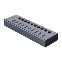 هاب ۱۰ پورت USB 3.0 اوریکو مدل ORICO-BT2U3-10AB
