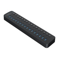 هاب 16 پورت کلید دار  USB3.0 مدل ORICO-CT2U3-16AB
