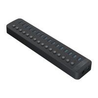 هاب 16 پورت کلید دار  USB3.0 مدل ORICO-CT2U3-16AB