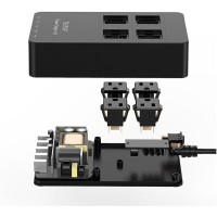 چند راهی برق و شارژر  ORICO-HPC-4A5U-V1