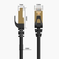 کابل شبکه گرد Cat7 اوریکو مدل ORICO-PUG-C7-150 (15 متر)