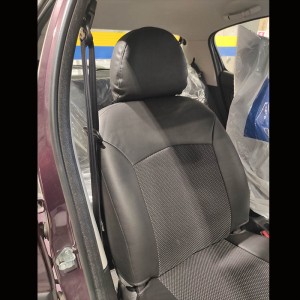 روکش صندلی پژو 207 طرح اطلس چرم و پارچه