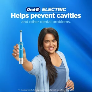 مسواک برقی اورال بی مدل ORAL B Vitality Cross Action D100 آبی