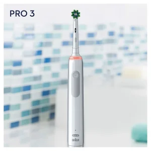 مسواک برقی اورال بی مدل PRO SERIES 3  سفید + یک عدد سری اضافه