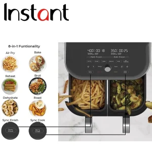 سرخ کن دوقلو اینستنت مدل INSTANT Vortex Plus DAF8132SS