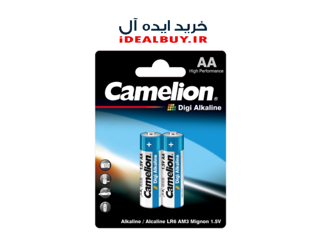 باتری Camelion AAA Alkaline Diji Batteries 2 Pack