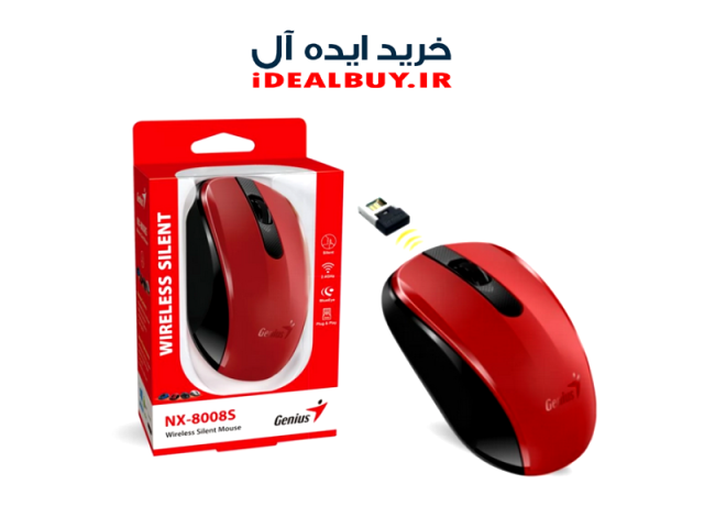 ماوس بی‌سیم  GENIUS NX-8006 SILENT