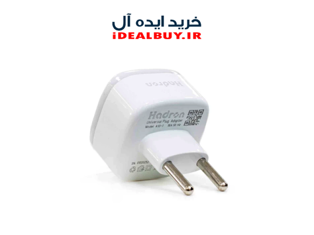 تبدیل برق ۳ شاخه به ۲ شاخه 16A  NARKEN