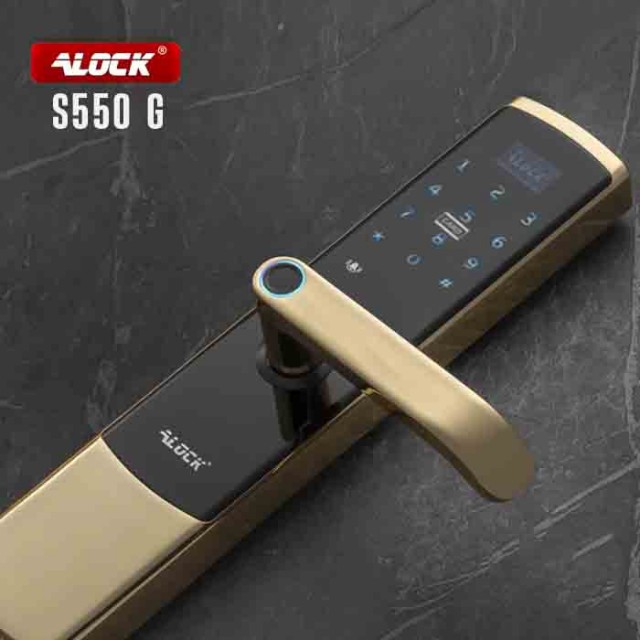 قفل اثر انگشتی دیجیتال ALOCK مدل S550 Gold