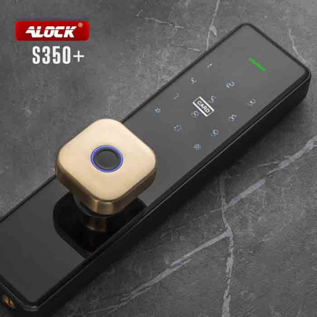 قفل اثر انگشتی دیجیتال آنلاین ALOCK مدل S350+ Gold