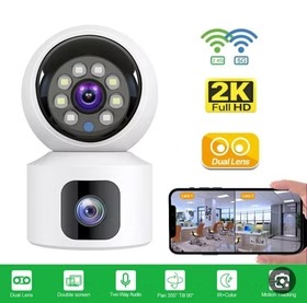 دوربین مداربسته سیمکارت خور دو لنز مدل SQ001-4G