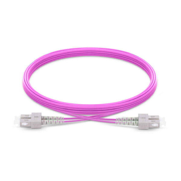 پچکورد فیبر نوری SC-UPC/SC-UPC/OM4/DX/2MM/3M