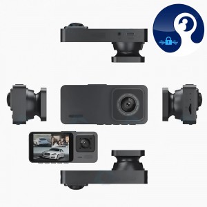 دوربین ثبت وقایع خودرو 3 لنز مدل S10