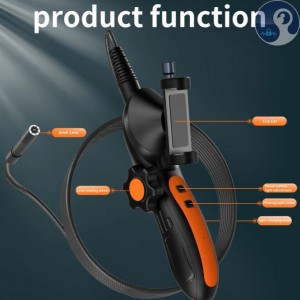 دوربین شلنگی و آندوسکوپی وای فای سرچرخشی F180