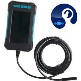 دوربین شلنگی و آندوسکوپی مانیتور دار 5 متری P40 مدل 2 لنز