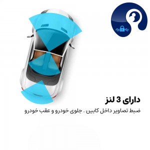 دوربین مانیتور دار سه لنز 4K مدل A6703