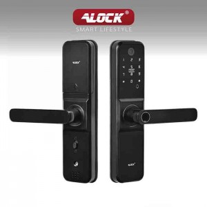 دستگیره اثر انگشتی دوربین دار alock مدل S300+ camera