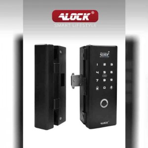 قفل اثر انگشتی دیجیتال شیشه سکوریت alock مدل +G200