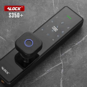 قفل اثر انگشتی دیجیتال آنلاین ALOCK مدل S350+ Black
