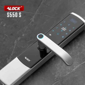 قفل اثر انگشتی دیجیتال ALOCK مدل S550 silver