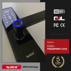 قفل اثر انگشتی دیجیتال آنلاین ALOCK مدل +S550