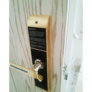 دستگیره کارتی هتلی ALOCK مدل 89C Gold (آفلاین)