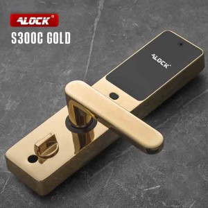 دستگیره کارتی هتلی ALOCK مدل S300C GOLD (آفلاین)