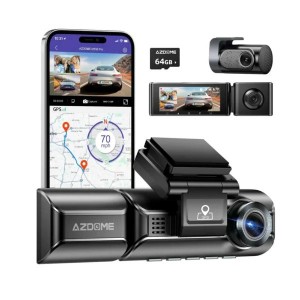 دوربین خودرو AZDOME مدل M550 PRO سه دوربین