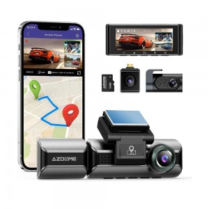 دوربین خودرو AZDOME مدل M550 PRO سه دوربین