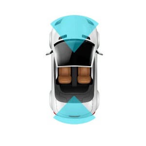 دوربین کوچک خودرویی وای فای مانیتوردار 2 لنز A590