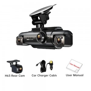 دوربین خودرویی 4 لنزه مدل M99 + پک اصلی با گارانتی