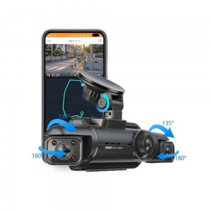 دوربین خودرویی 4 لنزه مدل M99 + پک اصلی با گارانتی