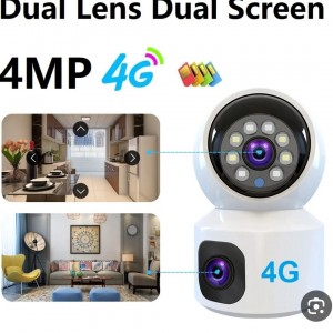 دوربین مداربسته سیمکارت خور دو لنز مدل SQ001-4G