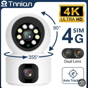دوربین مداربسته سیمکارت خور دو لنز مدل SQ001-4G