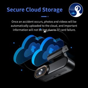 دوربین ثبت وقایع سیمکارتی خودرو به همراه GPS مدل DG23