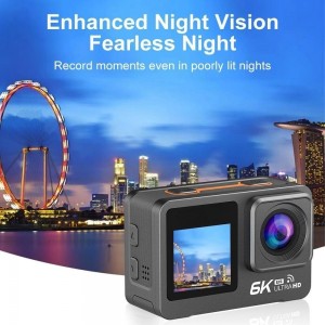 دوربین ورزشی اکشن کمرا (Action Camera) ضد آب 6K