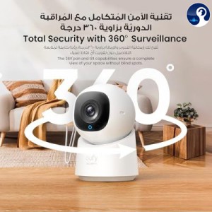 دوربین عروسکی برند یوفی EUFY مدل C220 کیفیت تصویر 2K