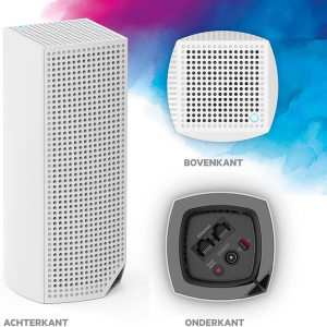 روتر گوگل مدل لینکسیس WHW0301 با سیستم عامل OPENWRT