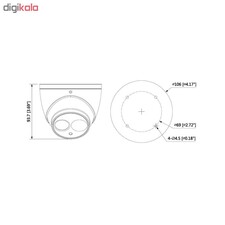 دوربین مداربسته آنالوگ داهوا مدل DH-AHC-HDW1200EMP-A
