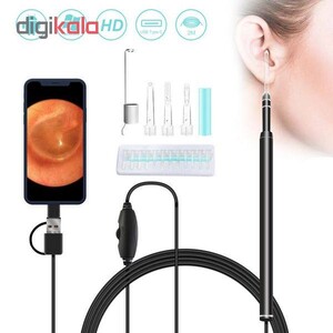 ویدئو آندوسکوپ پرتابل گوش مدل IP67 HD