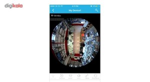 دوربین بی سیم تحت شبکه 360 درجه مدل VR-V380