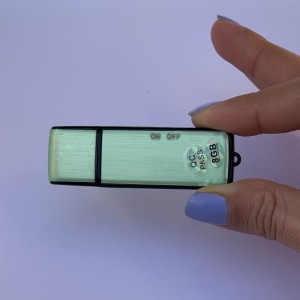 رکوردر ضبط صدا طرح فلش مدل آبی- طوسی USBFLASH DRIVE