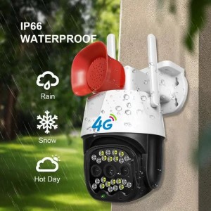 دوربین سیم کارتی چرخشی آژیر دار 3 مگاپیکسل
