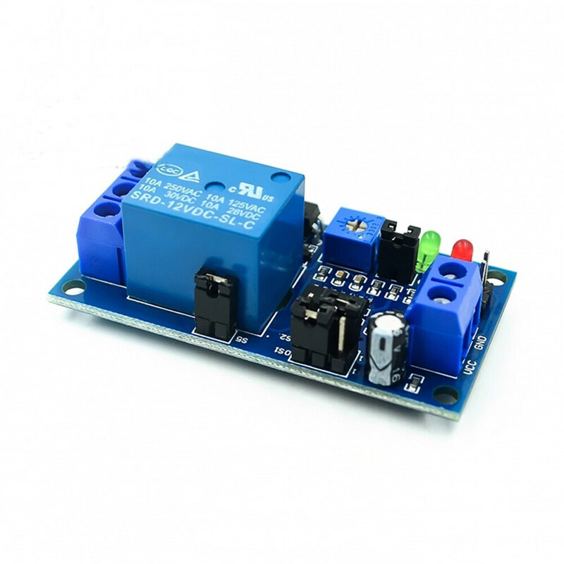 ماژول رله 12 ولت  تایمر دار مدل KU-12VT