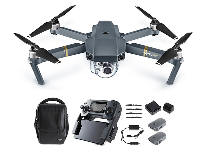 کوادکوپتر حرفه ای مویک پرو کمبو DJI Mavic Pro Combo