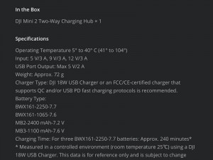هاب شارژر مویک مینی - Mavic Mini Two-Way Charging Hub