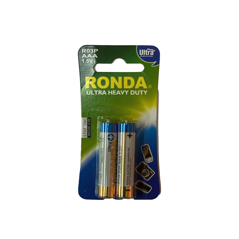 Ronda Super Heavy Duty  کارتی قلمی AA دو عددی